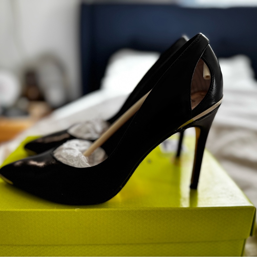 Ted Baker Black Stiletto Heels